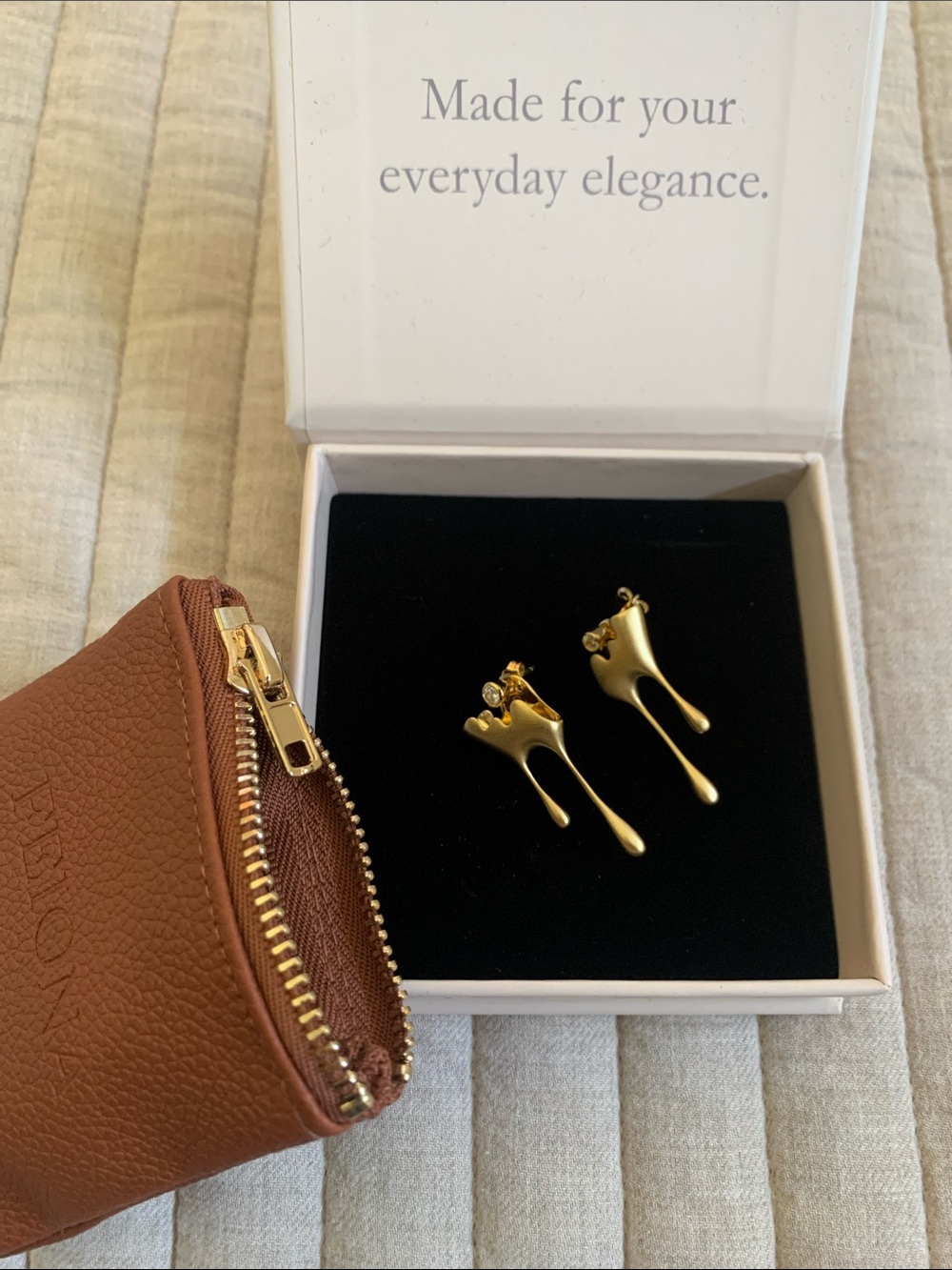 Feiona Honey Earrings
